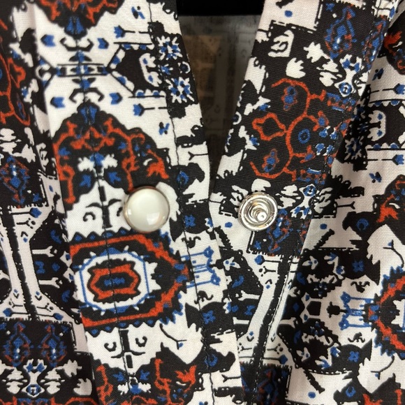 Cowgirl Legend Womens Pearl Snap Shirt Long Sleeve Western Small - Picture 5 of 7